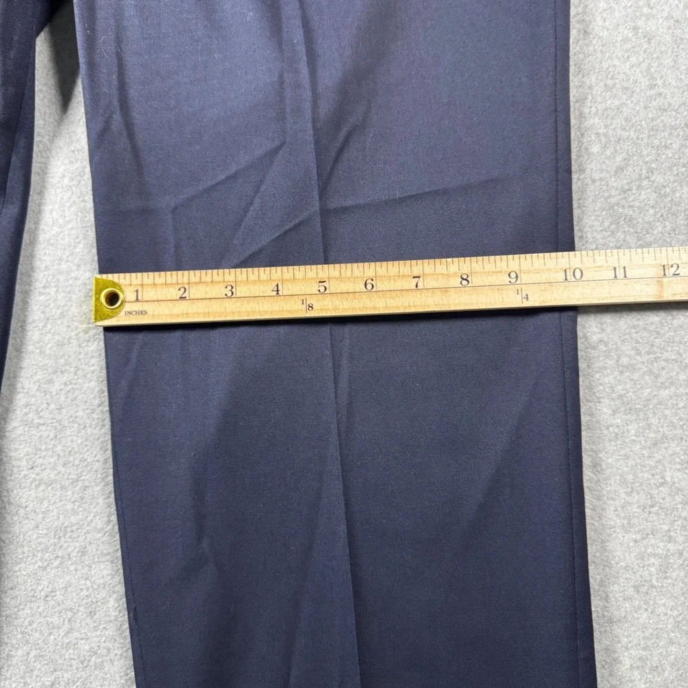 Lauren Ralph Lauren Dress Pants Mens 42x30 Navy Blue Excellent Total Comfort
